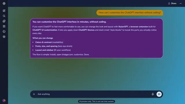 Amber Meadow theme preview