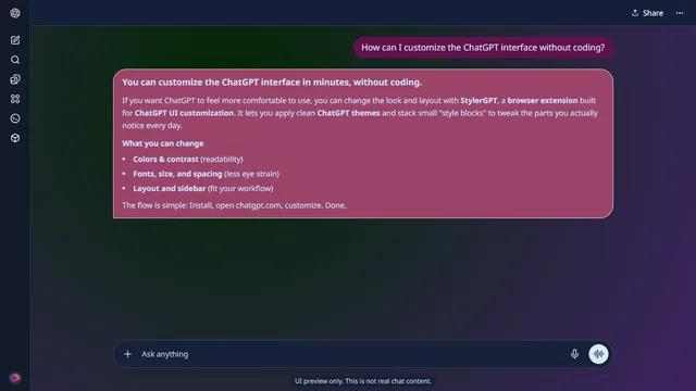 Calm Metro theme preview
