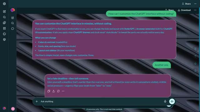 Clouded Canyon theme preview