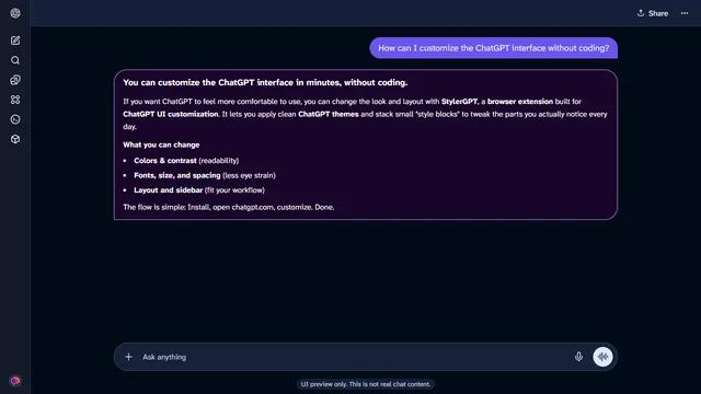 Deuteranomaly Night Blue theme preview