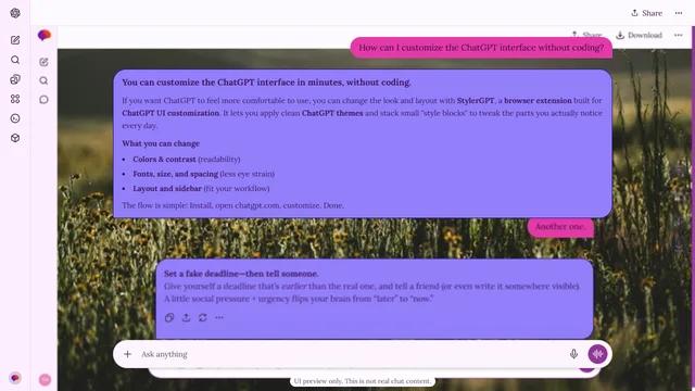 Drifting Horizon theme preview