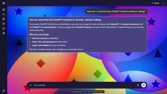 Faded Glow theme preview