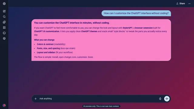 Frost Drift theme preview