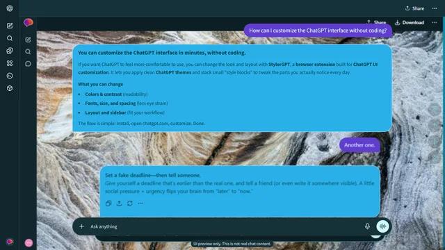 Frosted Cloud theme preview