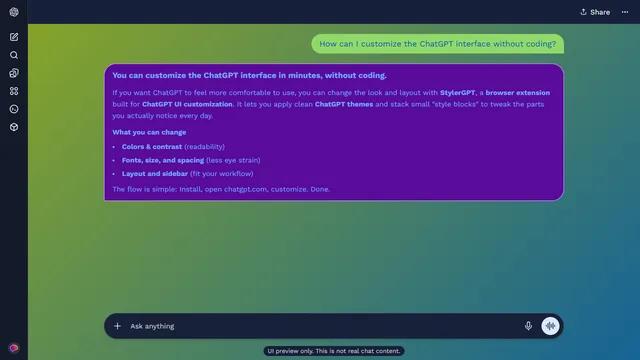 Frosted Meadow theme preview