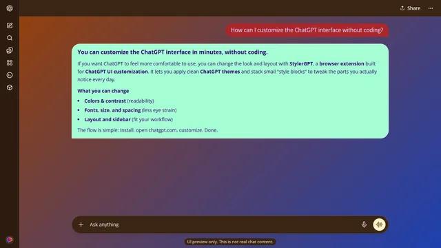 Gale Weave theme preview