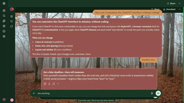 Glasslit Cove theme preview