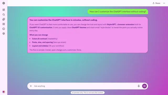 Glasslit Isle theme preview