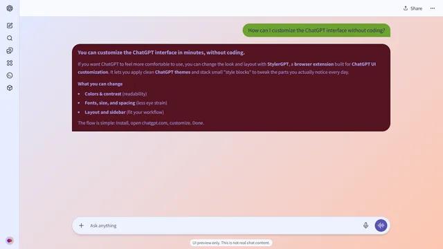 Glasslit Summit theme preview