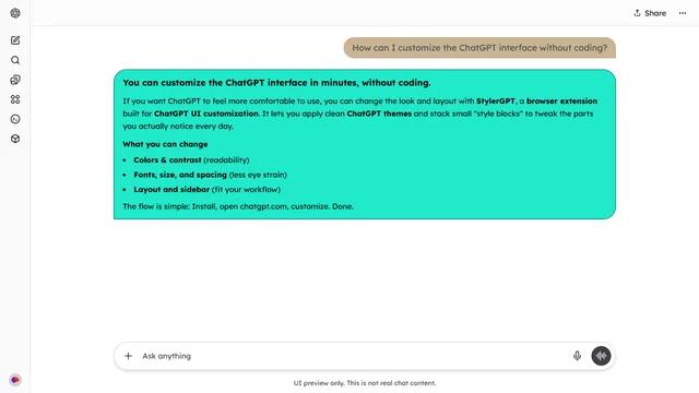 High Contrast Black Light theme preview