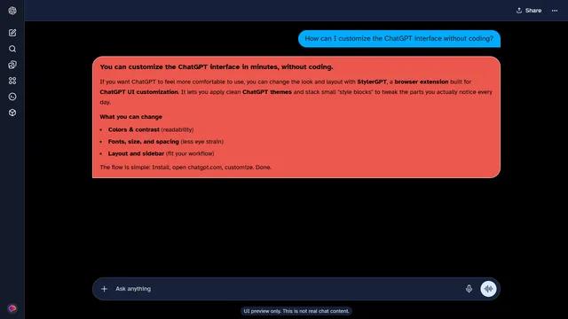 High Contrast Blue Night theme preview