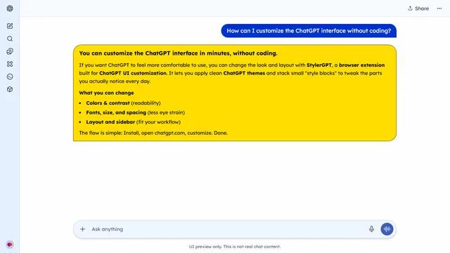 High Contrast Blue theme preview
