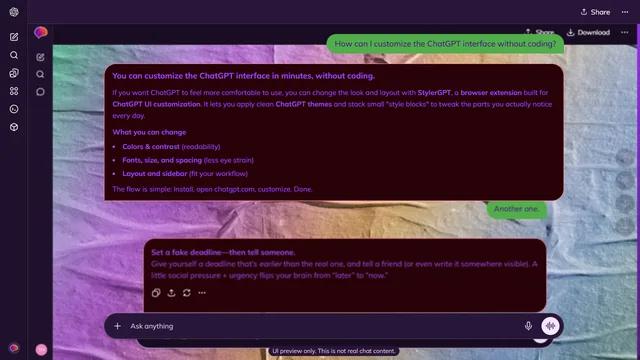 Hushed Beacon theme preview