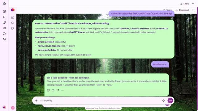 Hushed Grid theme preview