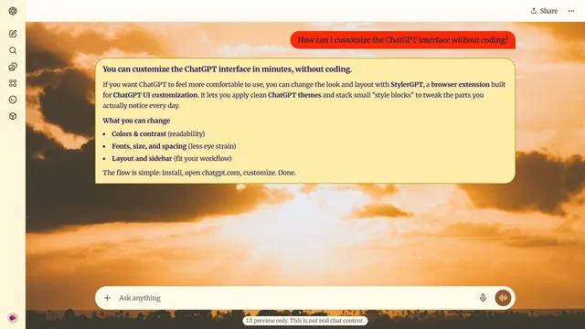 Hushed Veil theme preview