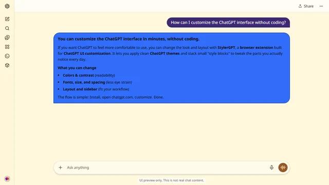 Low Contrast Gold theme preview