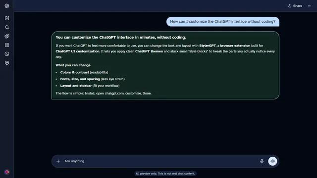 Low Contrast Night Bold theme preview