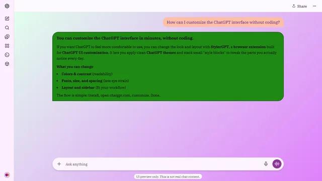 Lucent Isle theme preview