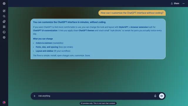 Lucent Lagoon theme preview