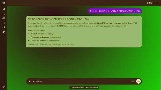 Misty Scene theme preview