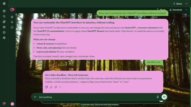 Moonlit Dune theme preview