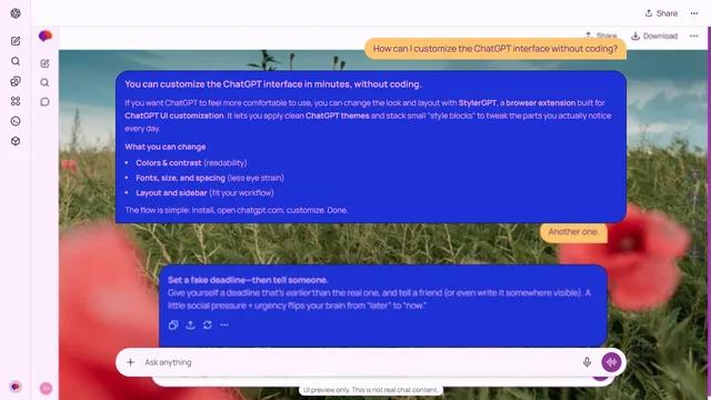 Moonlit Harbor theme preview