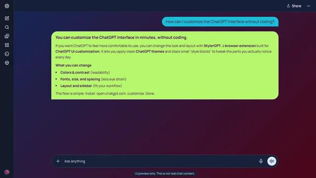 Nova Glide theme preview