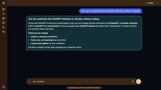 Protanomaly Gold Night theme preview