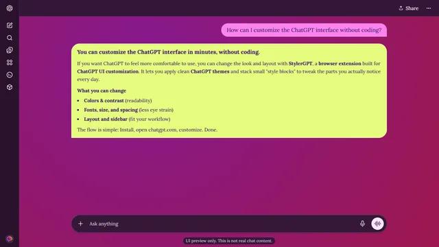 Quasar Aura theme preview