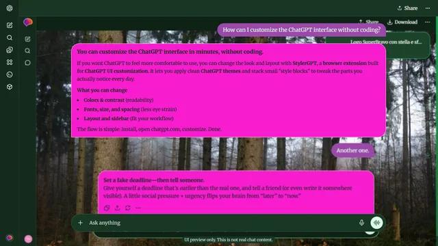 Shadowed Echo theme preview