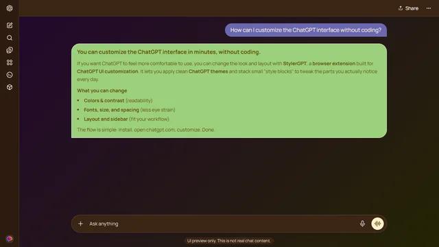 Soft Scene theme preview