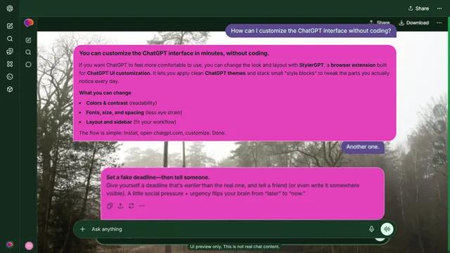 Sunlit Echo theme preview