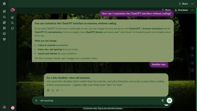 Tonal Echo theme preview