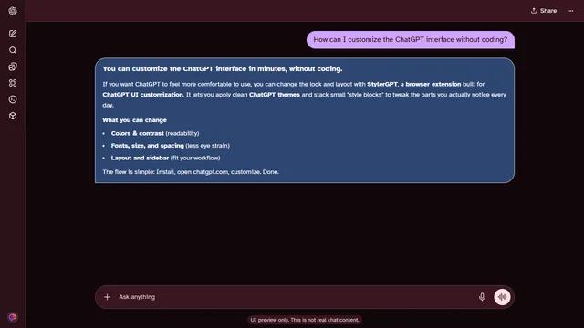 Tritanomaly Night Rose theme preview