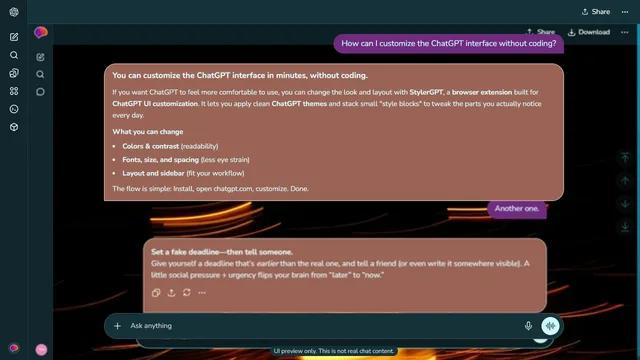 Washed Canyon theme preview