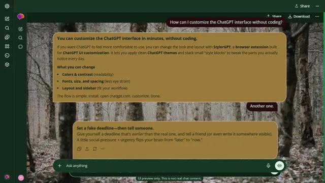 Windswept District theme preview