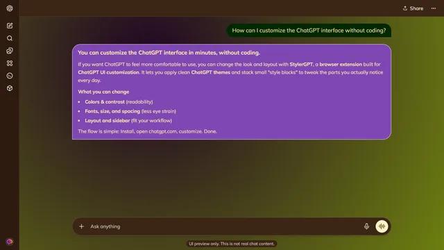 Windswept River theme preview