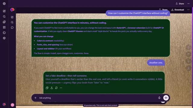 Woven Beacon theme preview