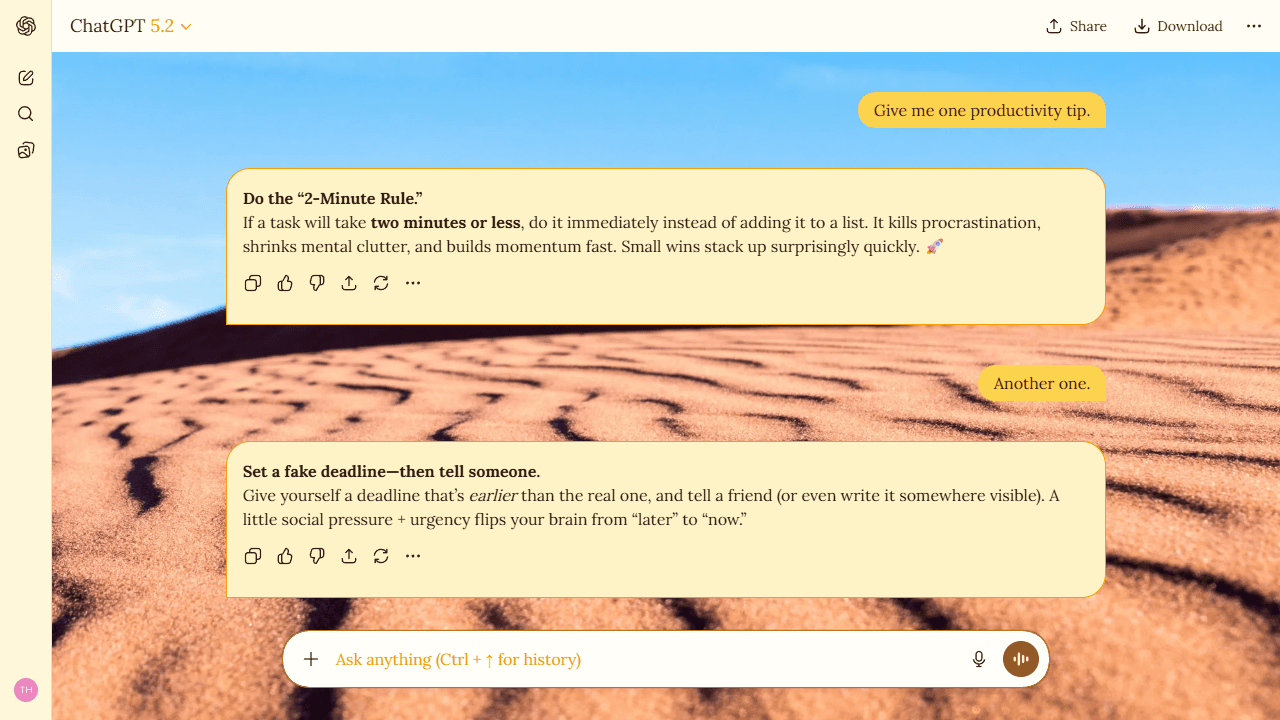 Calm Grain theme preview