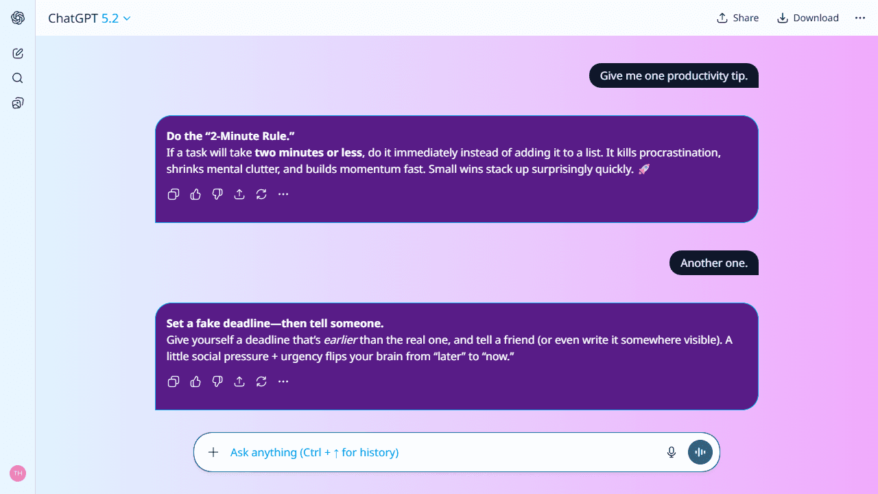 Comet Fall theme preview