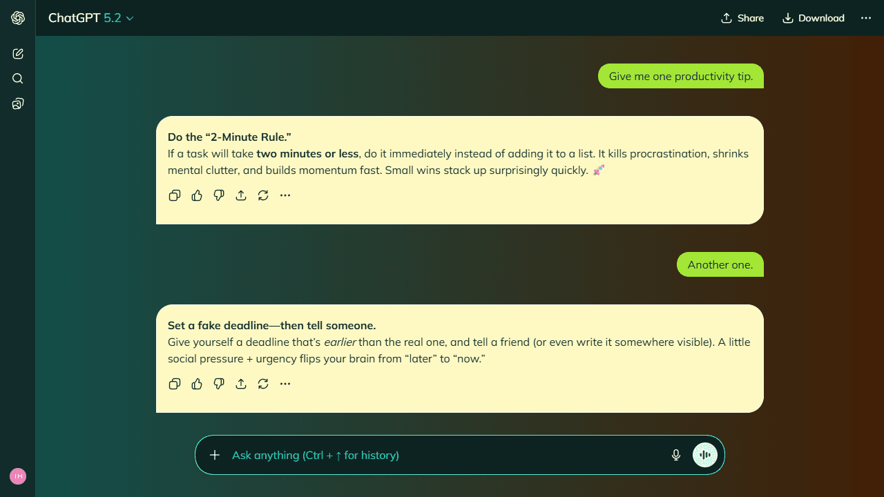 Contour Current theme preview