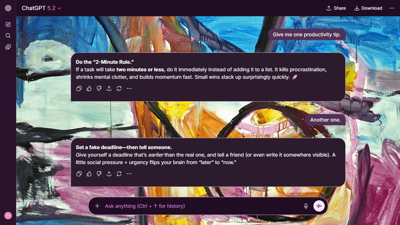 Drifting Echo theme preview