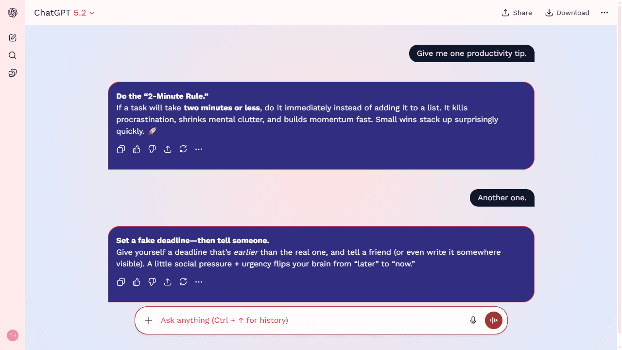 Dusk Core theme preview