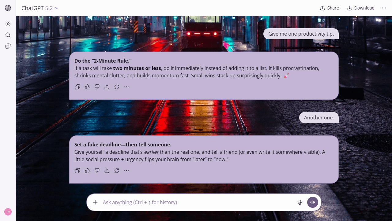 Faded Canyon theme preview