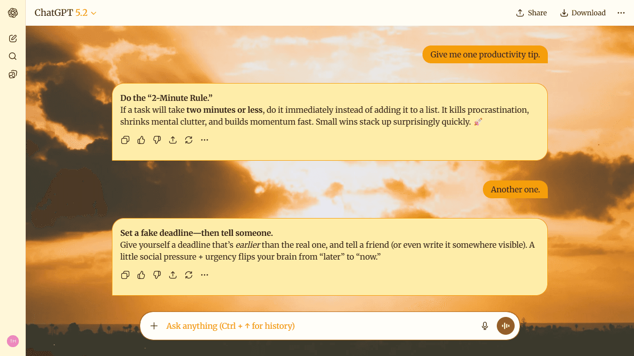 Hushed Veil theme preview