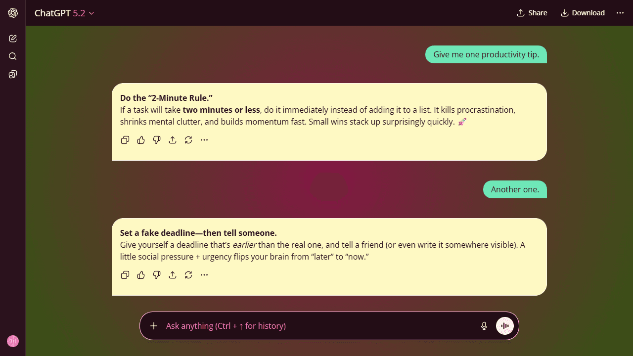 Nebula Burst theme preview