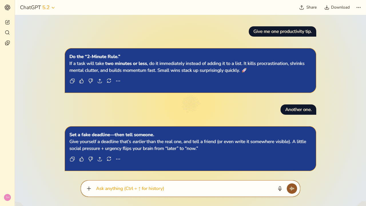 Nebula Spark theme preview