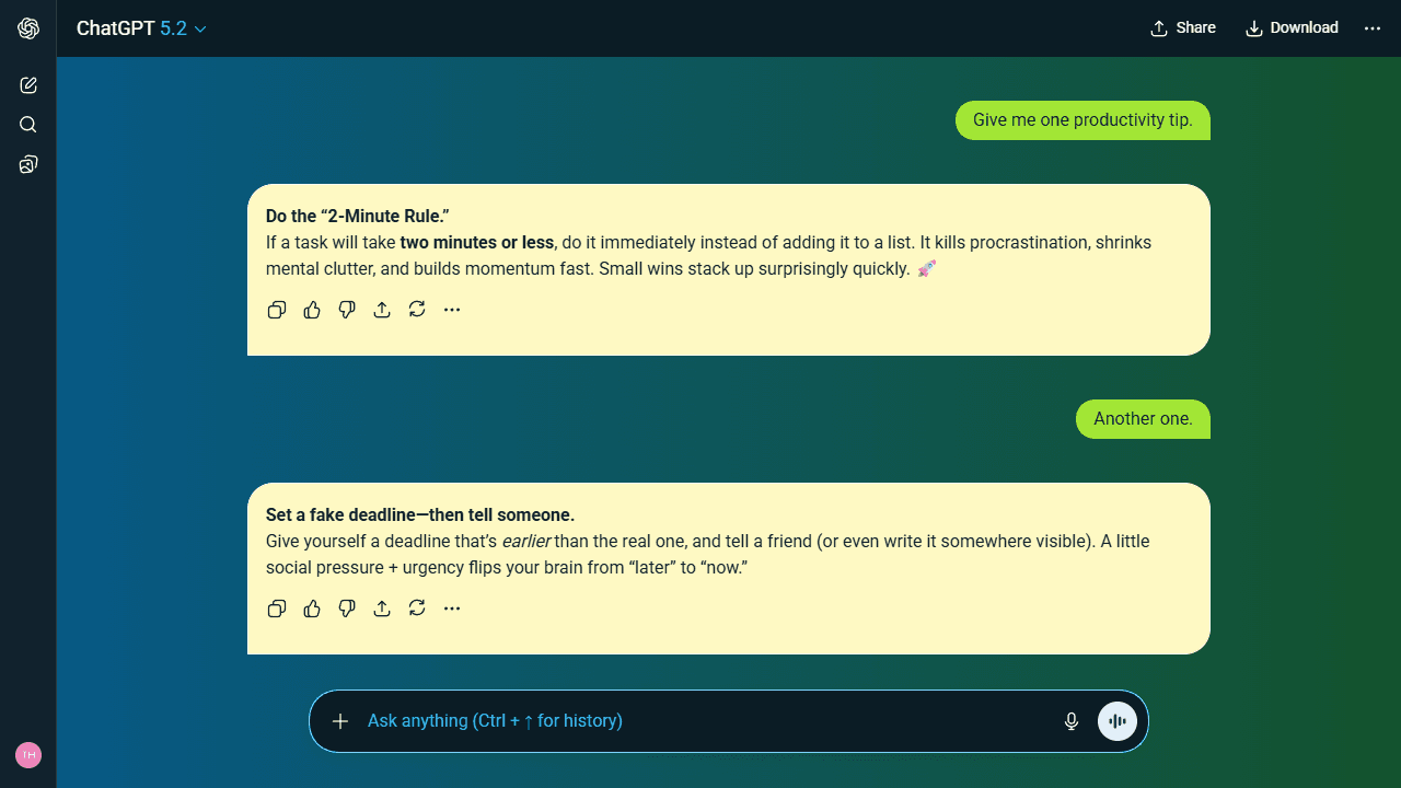 Contour Rise theme preview