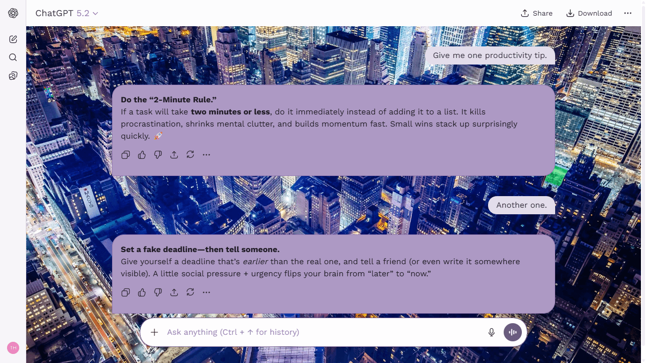 Echoing Grid theme preview