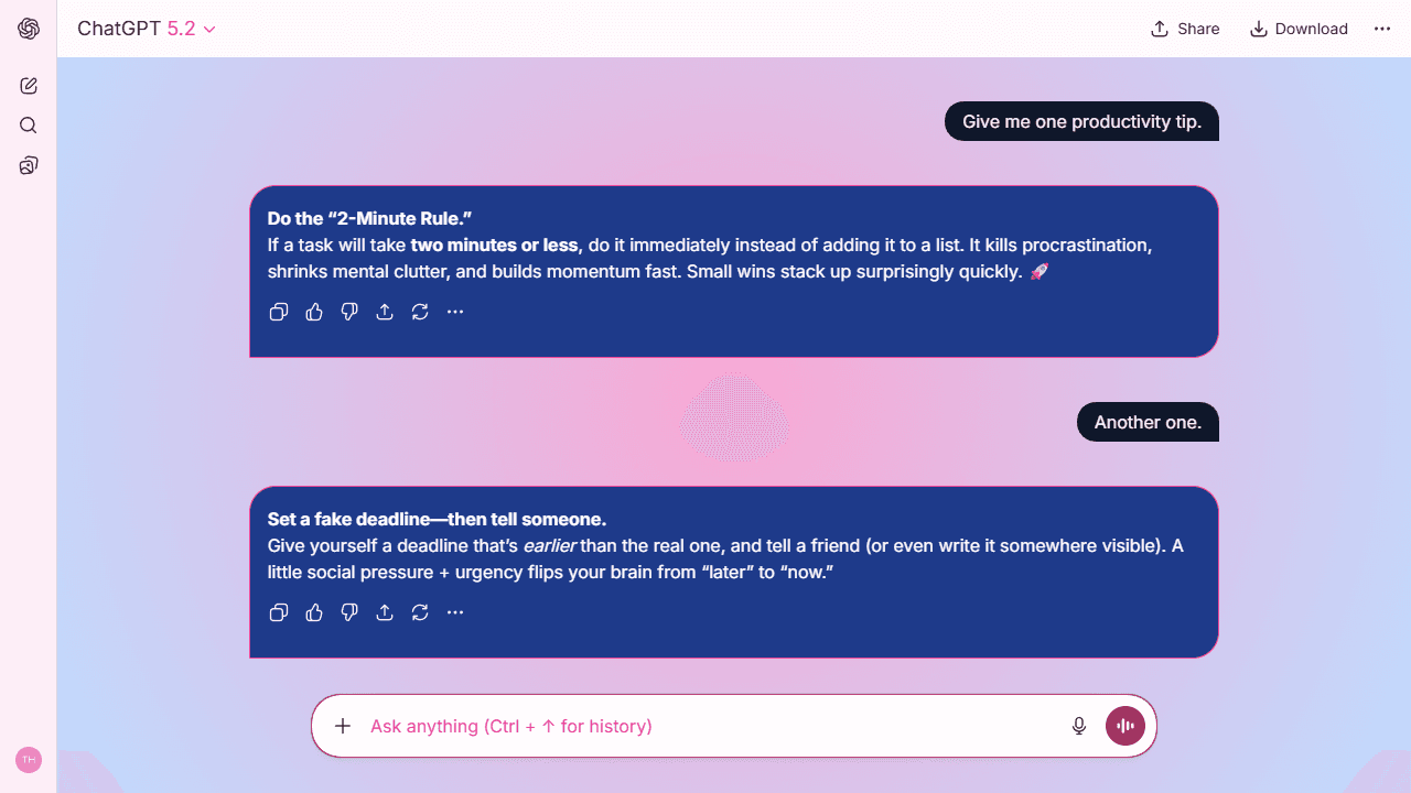 Frost Aura theme preview